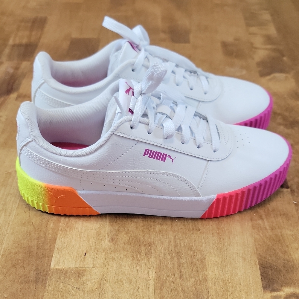 Girls Puma Neon Fade Sneakers